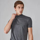 Camiseta de cuello alto slim-fit para hombre